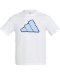 adidas Kids Футболка с двухцветным логотипом (Big Kid)