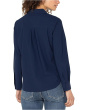 Long Sleeve Collared Zip Front Knit Shirt