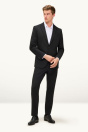 C&A Классические брюки - Slim Fit - Flex 2264051 черный