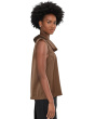 Cowl Neck Sleeveless Blouse