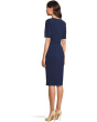 Mini Bow Front Sheath Dress