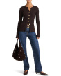 Merino Stretch Button Longline Aria Jack