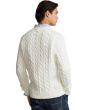 Cable-Knit Cotton Sweater