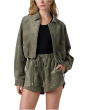 Desert Sage Faux Suede Jacket