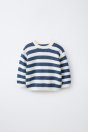 Zara ВЯЗАНЫЙ СВИТЕР В ПОЛОСКУ 495694068-080-6