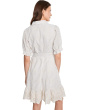 Ruffle Puff Sleeve Mini Dress
