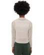 Mesh Cocoon Cardigan
