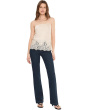 Stevie Bootcut Trousers Jolene Pockets in Ballast