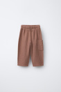 Zara БРЮКИ СО СТРУКТУРНЫМ РИСУНКОМ 507113462-676-18