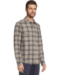 Brushed Button-Front Knit