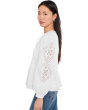 Nora Pintuck Eyelet Top
