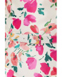 Printed Mikado Short Dress