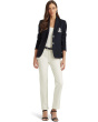 Patch Jacquard Blazer