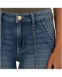 Charlotte High-Rise Wide Leg Pork Chop-wide Hem In Reflective
