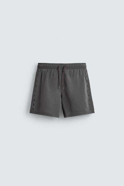 Zara ШОРТЫ ДЛЯ ПЛАВАНИЯ БЕЗ МЕТАЛЛА 510446880-802-3
