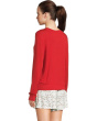 Sugar Sweetheart Long Sleeve Shortie Set