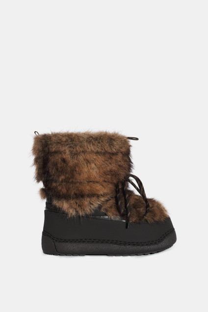 Zara БОТИЛЬОНЫ ИЗ ИСКУССТВЕННОГО МЕХА - ЛЫЖНАЯ КОЛЛЕКЦИЯ 495693887-700-36