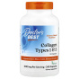 Doctors Best, коллаген типов 1 и 3 с витамином C, 240 капсул