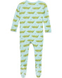 Print Footie with 2 Way Zipper (Infant)