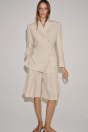 Zara ШЕРСТЯНЫЕ ШОРТЫ-БЕРМУДЫ С ДЕКОРАТИВНЫМИ СКЛАДКАМИ ZW COLLECTION LIMITED EDITION 542172129-450-1