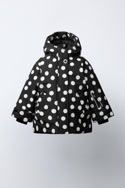 Zara ВОДОНЕПРОНИЦАЕМАЯ И ВЕТРОЗАЩИТНАЯ КУРТКА С ОЧКАМИ 502976443-800-24