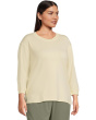 3/4 Sleeve Hi-Lo Tunic with Side Slits