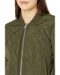 Diamond Quilted Bomber