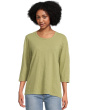 3/4 Sleeve Crew Neck Favorite Tee