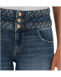 Charlotte High-rise Wide Wstbnd W/ Braid On Top
