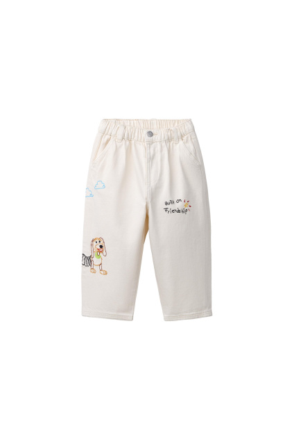Zara БРЮКИ-ГРОБ С ВЫШИВКОЙ TOY STORY DISNEY PIXAR 542013749-712-18