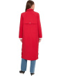 Long Barn Coat With Side Snaps