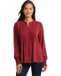 Pleated Peasant Blouse