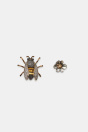 2er-Set Insekten- & Blumen-Broschen