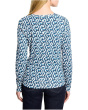 Petite Long Sleeve Printed Boat Tee