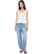 Petite Sleeveless Built In Bra Knit Top