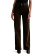 Kora High Rise Wide Leg in Rich Umber