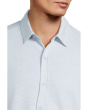 Short Sleeve J&M Flex Birdseye Button Front