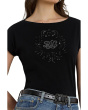 Sequined-Crest Cotton Jersey Tee