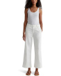 Natasha Mid-Rise Wide Leg in Powder