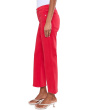 Hannah Mid-Rise Cropped Flare Jeans with Slit Hem 25.5in Inseam
