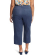 Plus Wide Leg Cropped Cargo