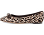 Deco Bow Downtown Leopard Haircalf Flat
