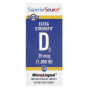 Superior Source, витамин D3, 25 мкг (1000 МЕ), 100 быстрорастворимых таблеток MicroLingual®