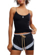 Skinny Strap Logo Tank