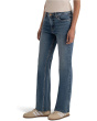 Petite Kelly High-Rise Fab Ab Kick Flare Inset Leg