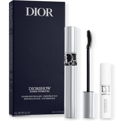 DIOR Набор для туши show Set show Iconic Overcurl, оттенок 090 черный + Show Maximizer 4D, 4 мл - 1 шт.