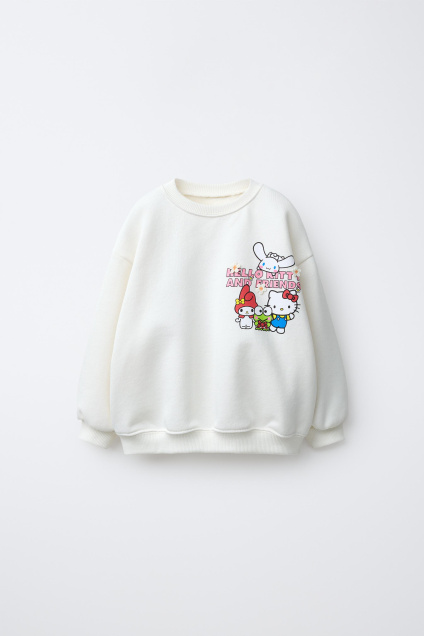 Zara РЫНОК ТОЛСТОВОК HELLO KITTY AND FRIENDS SANRIO 503725945-250-18