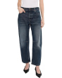 Darted Barrel Leg Jeans in Danver Wash