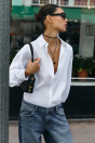 Zara ХЛОПЧАТОБУМАЖНАЯ РУБАШКА В ПОЛОСКУ 499211078-250-1