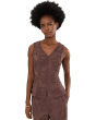 Vneck Buttondown Tank